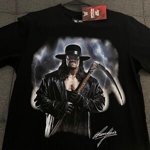 WWE Black Undertaker Graphic Tee